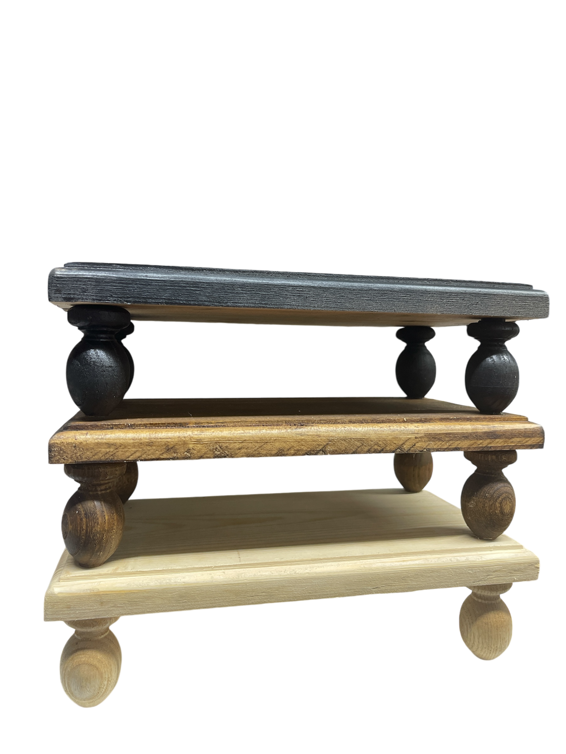 Decorative Pedestal Stand For Display Your Home Decorations : Brown