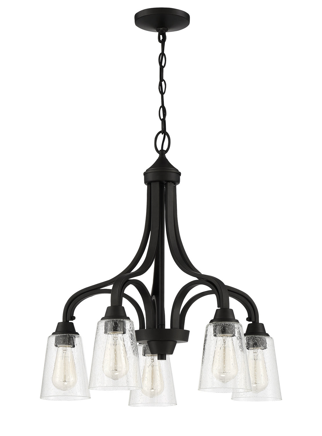 Craftmade - 41915-ESP-CS - Five Light Chandelier - Grace - Espresso