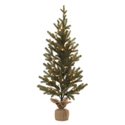 Mini Tree w/50 Lights 36”H PVC/Metal UL Plug