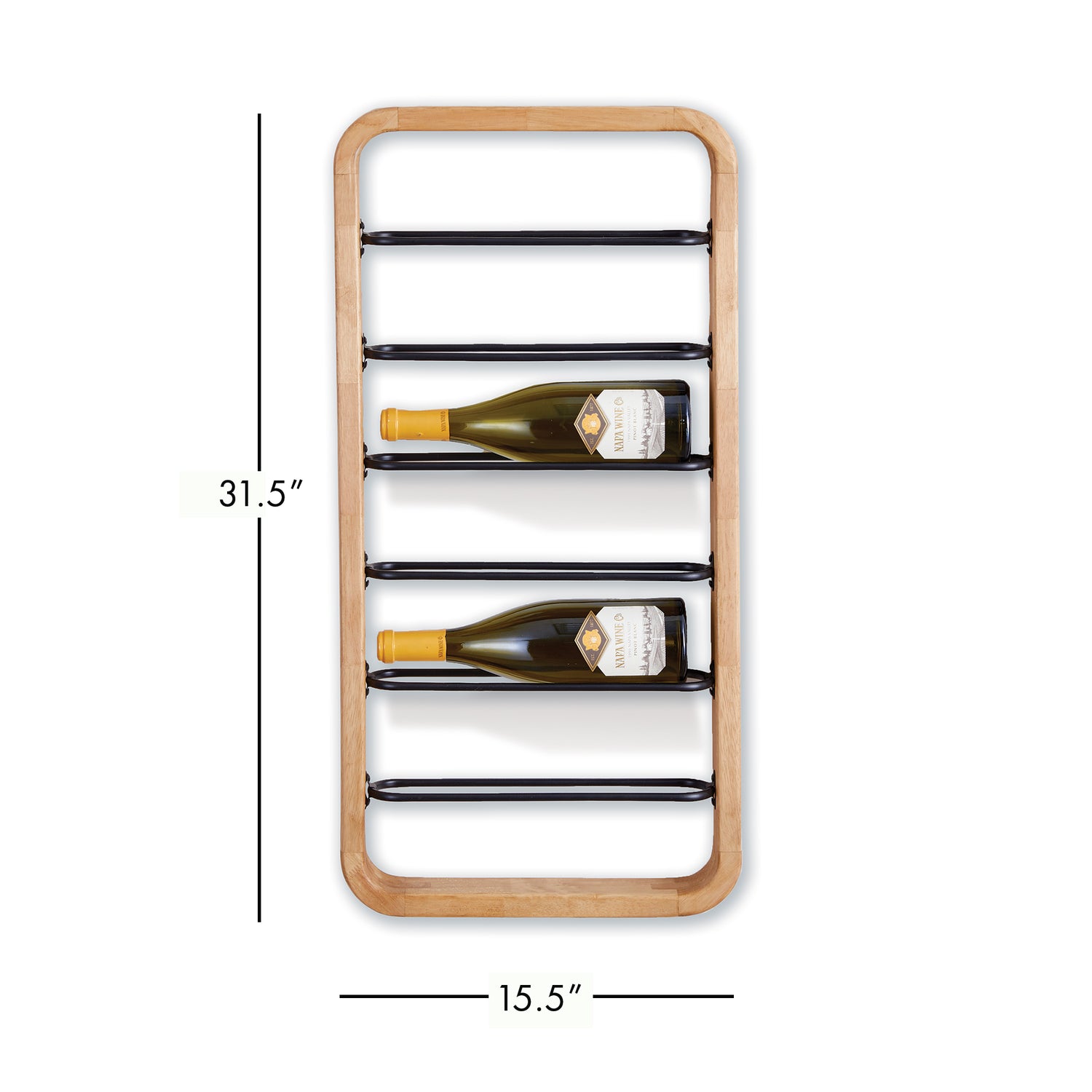 Hoxton 6-Bottle Wine Rack