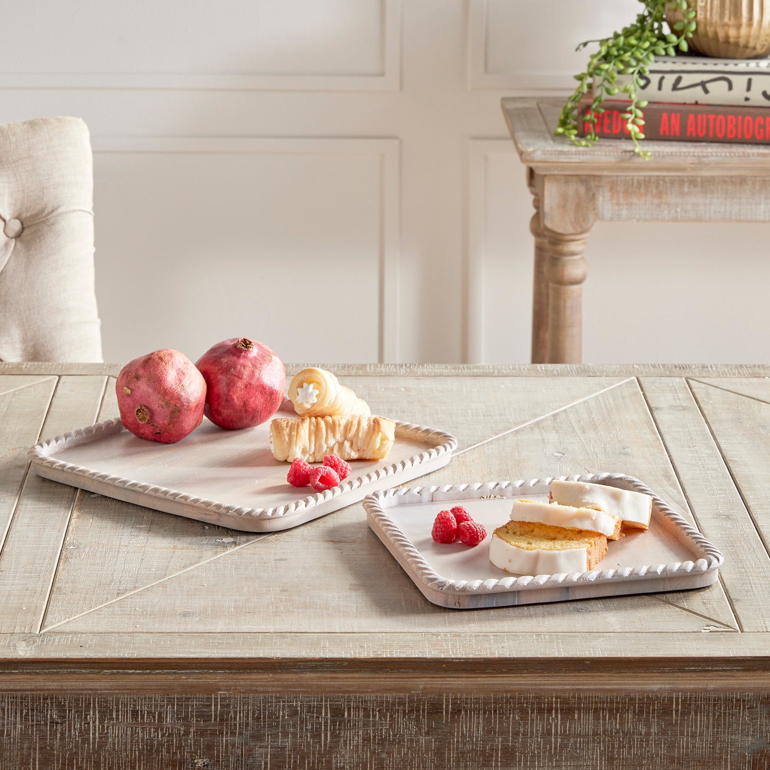 Langley Square Trays, Set Of 2