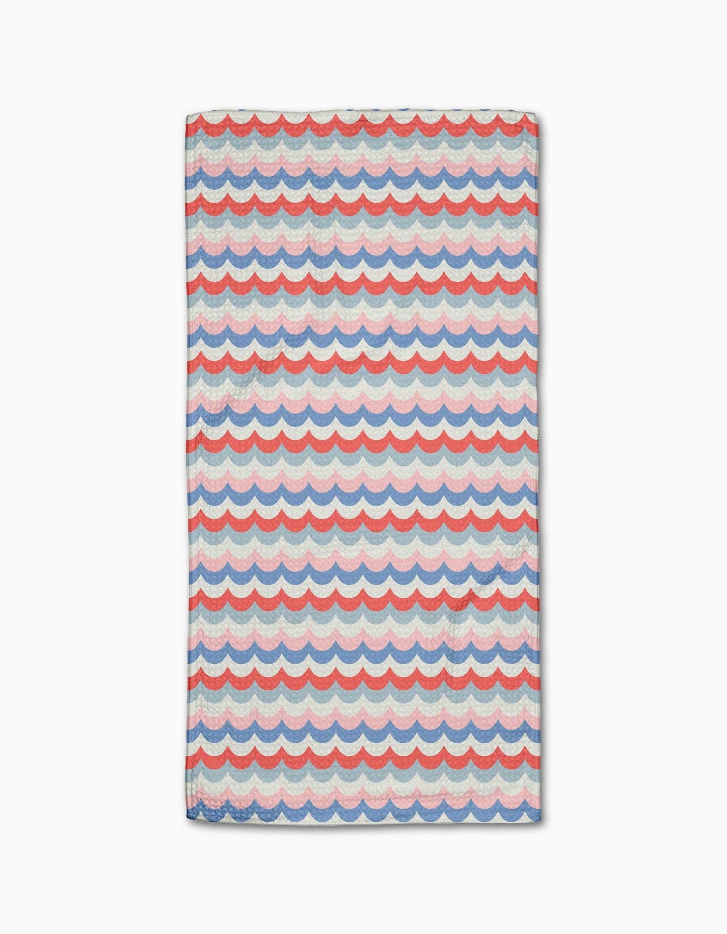 Scallop Stripes Bar Towel