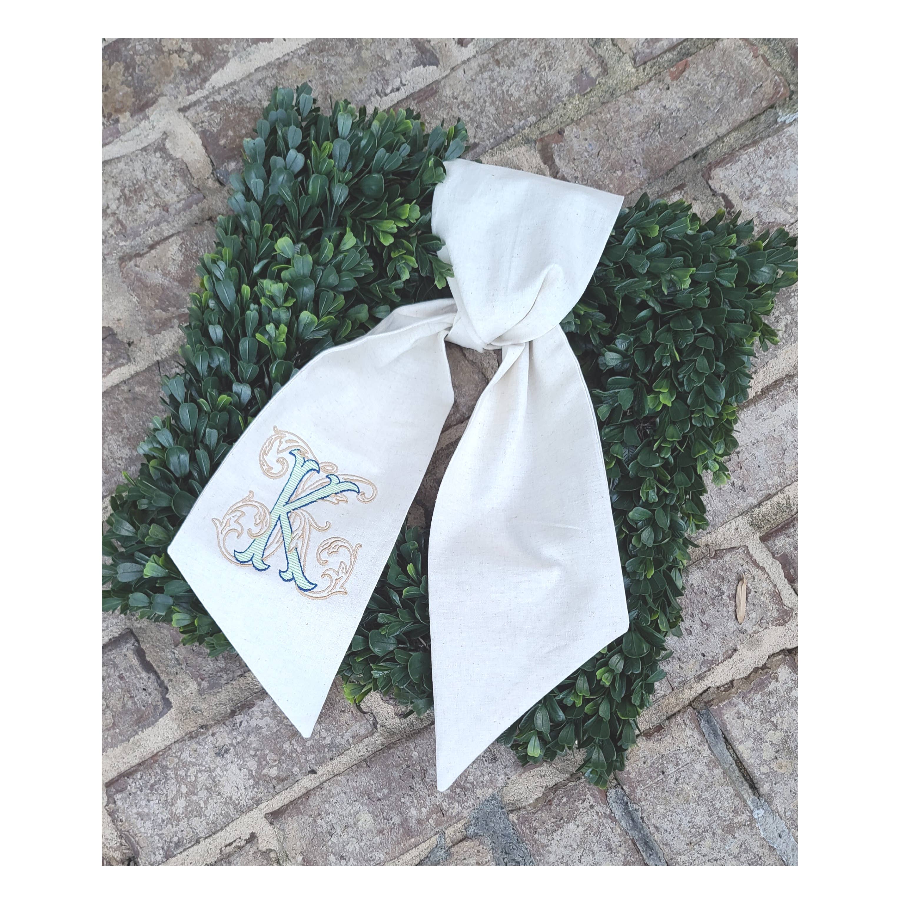 Linen Sashes: Mango / 54 inches