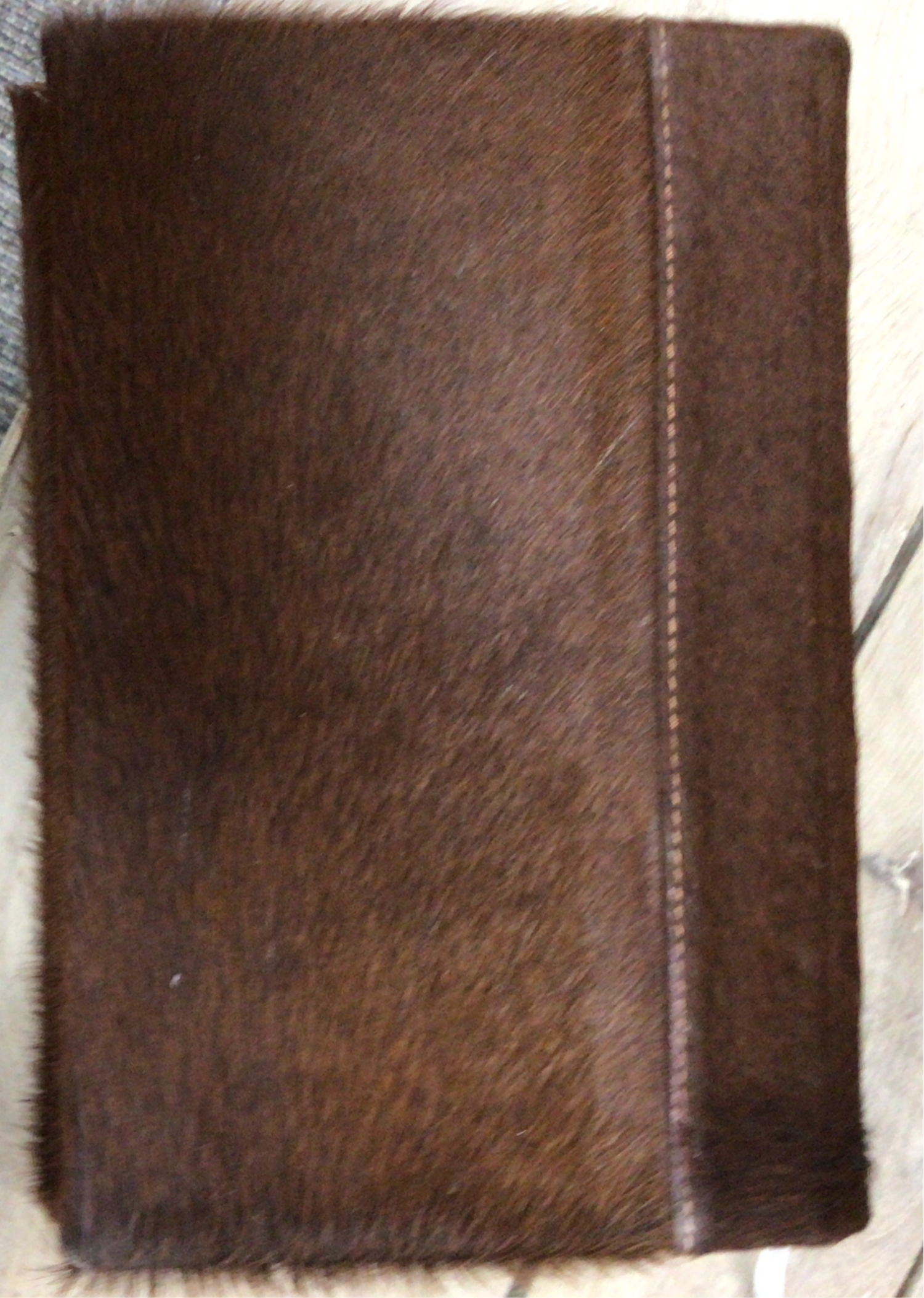 Tan Hide Journal