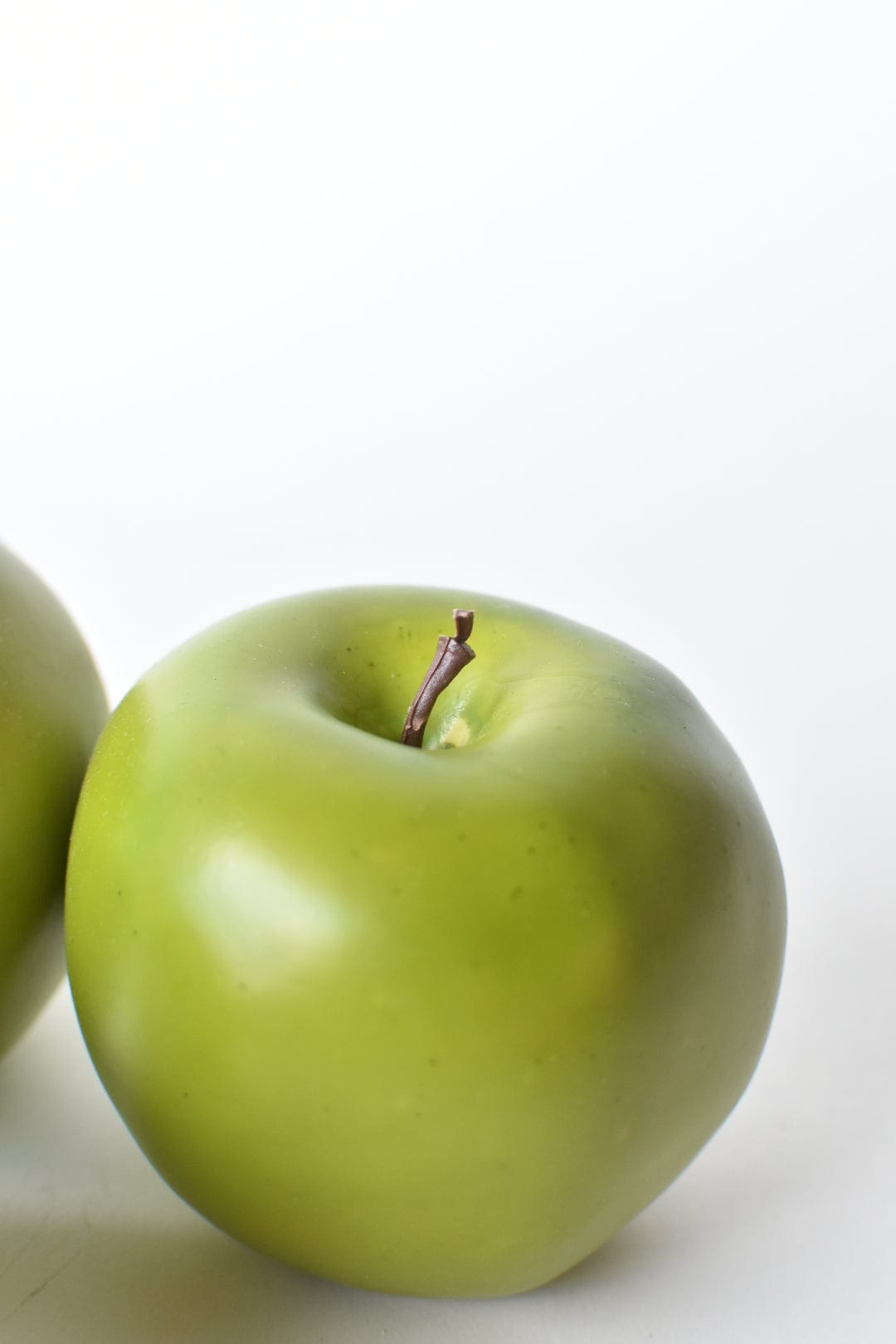 3" Faux Green Apple : 1pc