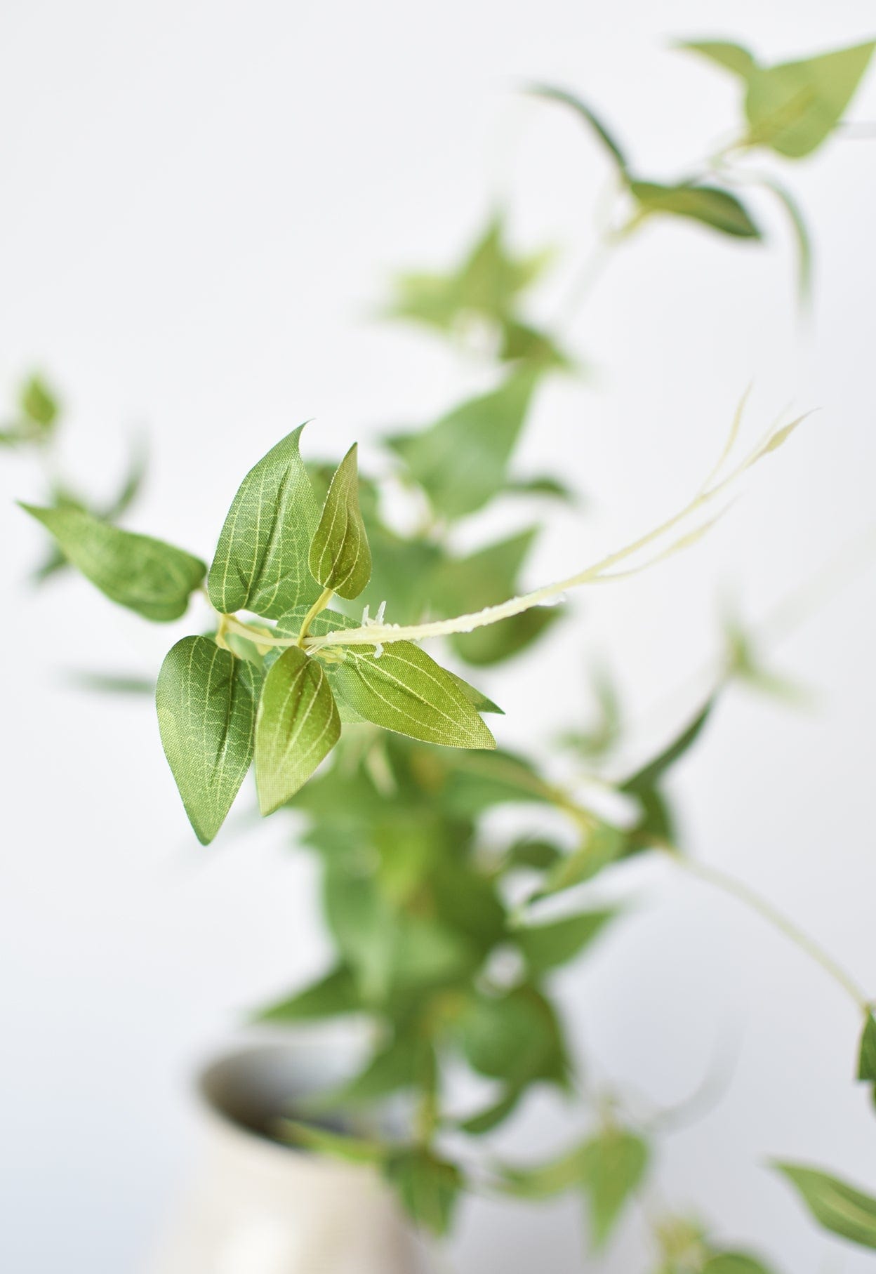 40" Faux Green Clematis Vine Stem