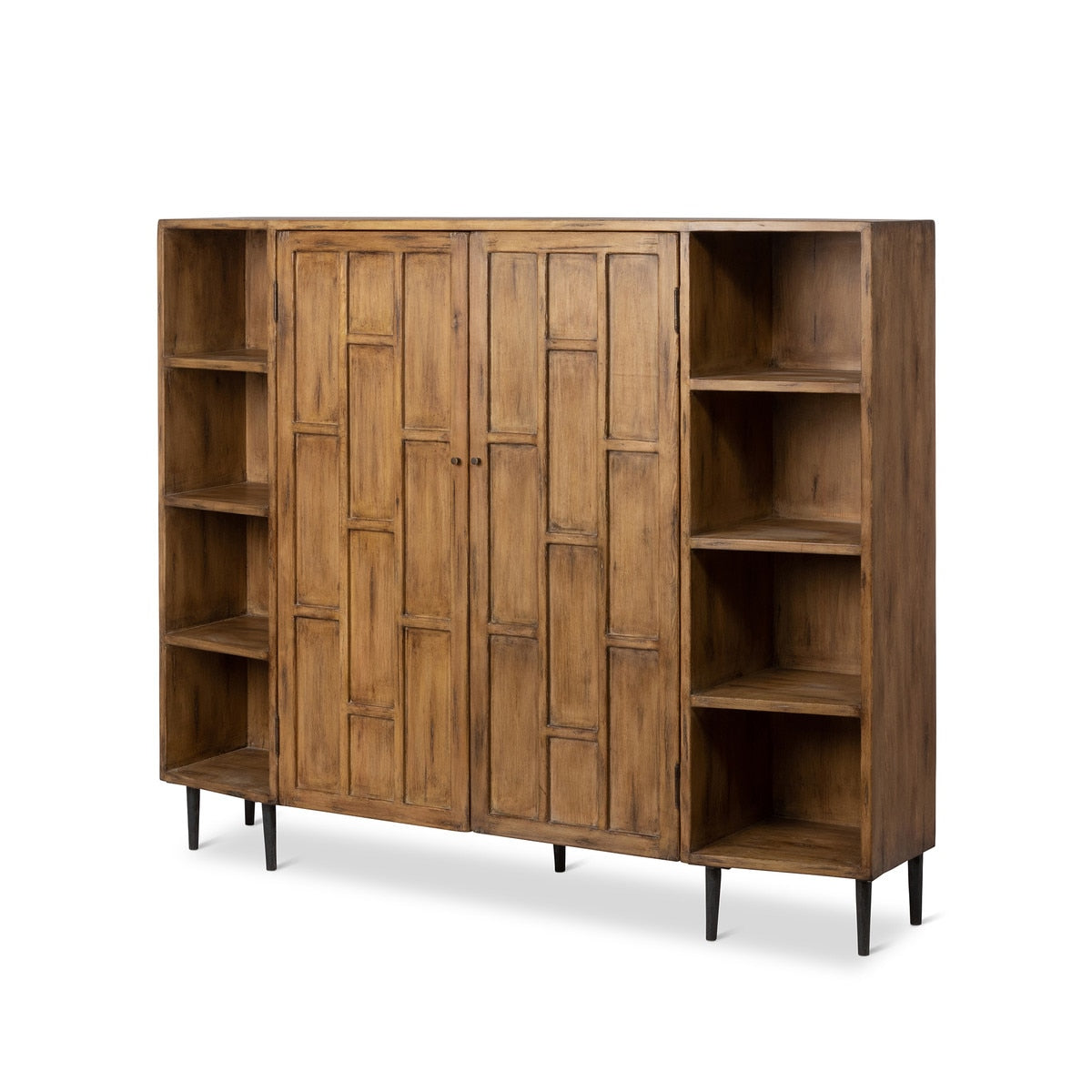 Socorro Storage Cabinet | Patina Natural Finish Rustic Storage