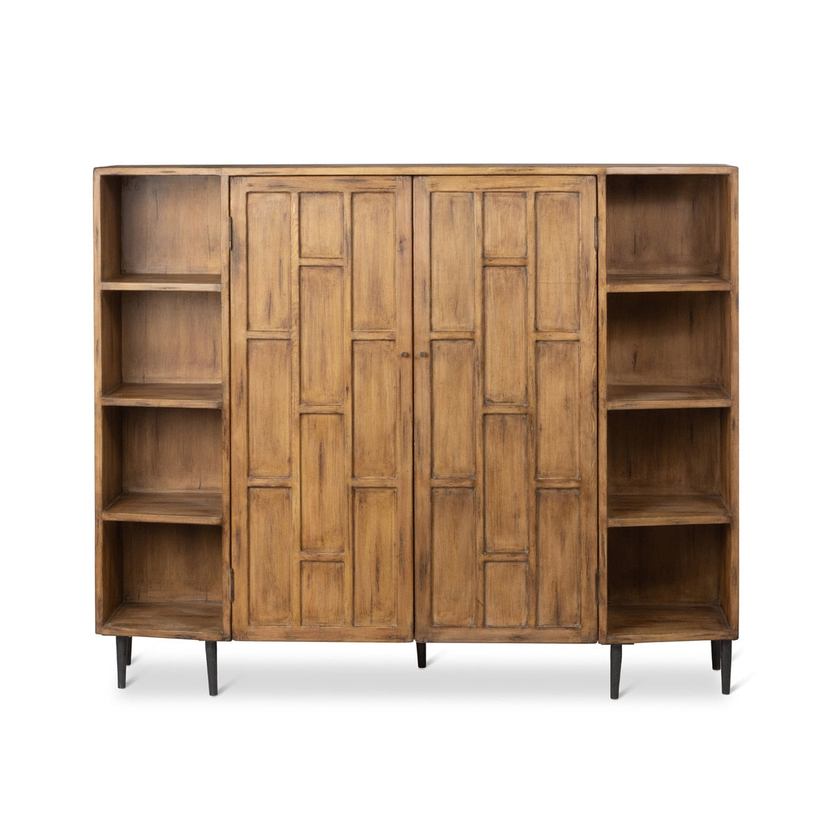 Socorro Storage Cabinet | Patina Natural Finish Rustic Storage