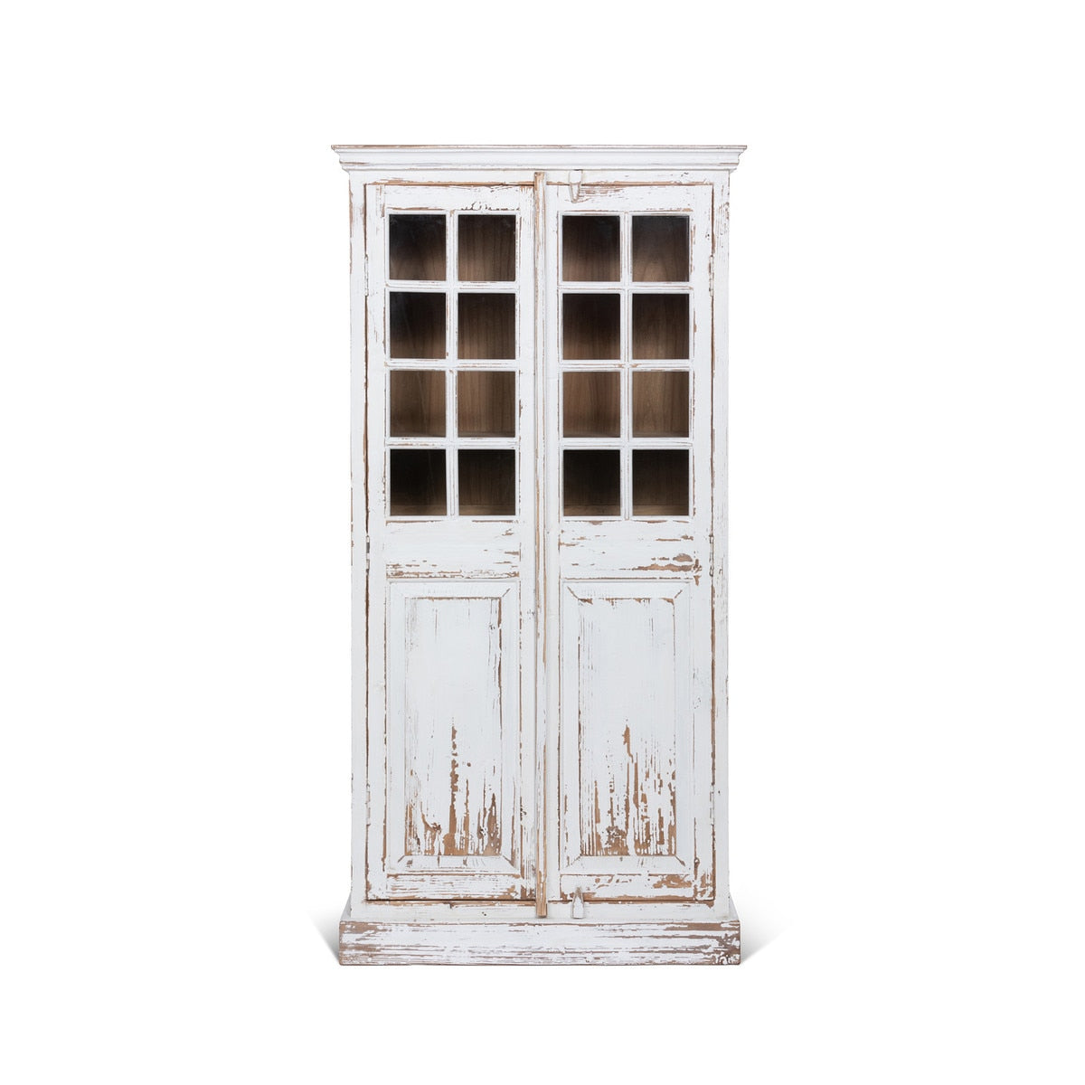 Tearoom Pantry Cabinet | Natural Grey Antique Storage Solution