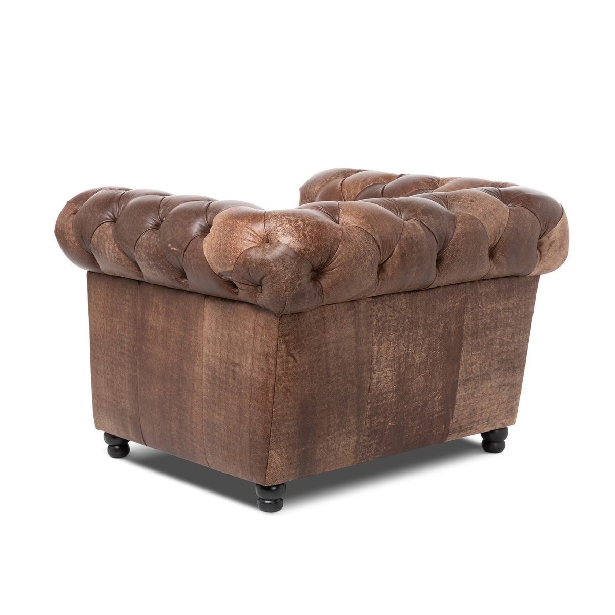 Barrington Tufted Leather Chair | Classic Tufted Leather Seating