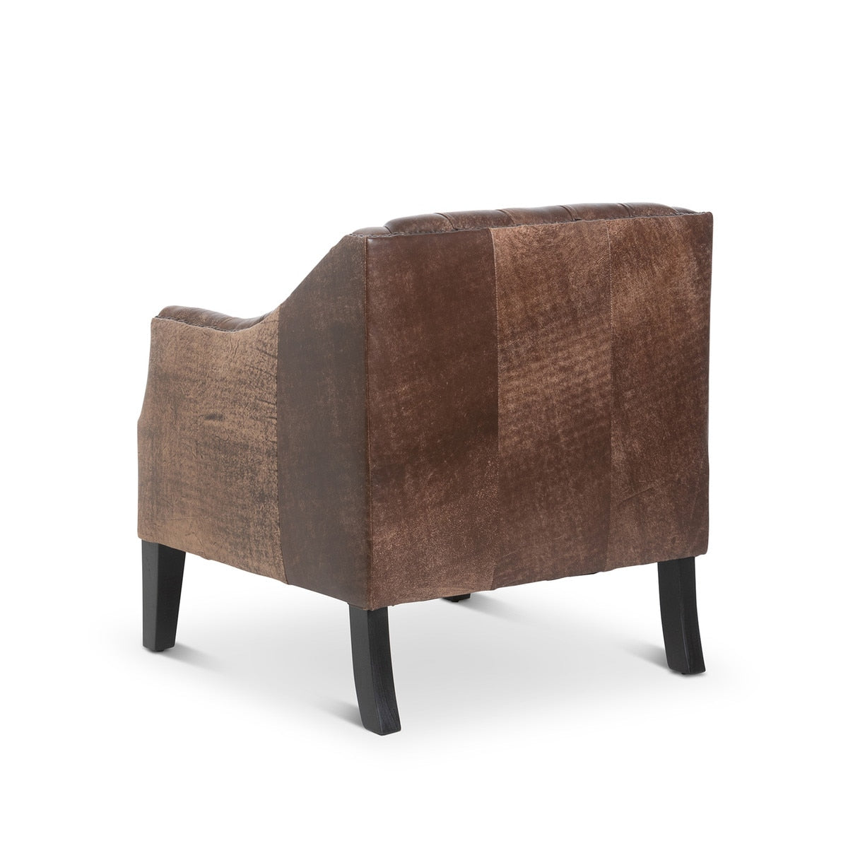 Brent Tufted Leather Club Chair | Luxurious Tufted Leather Seating