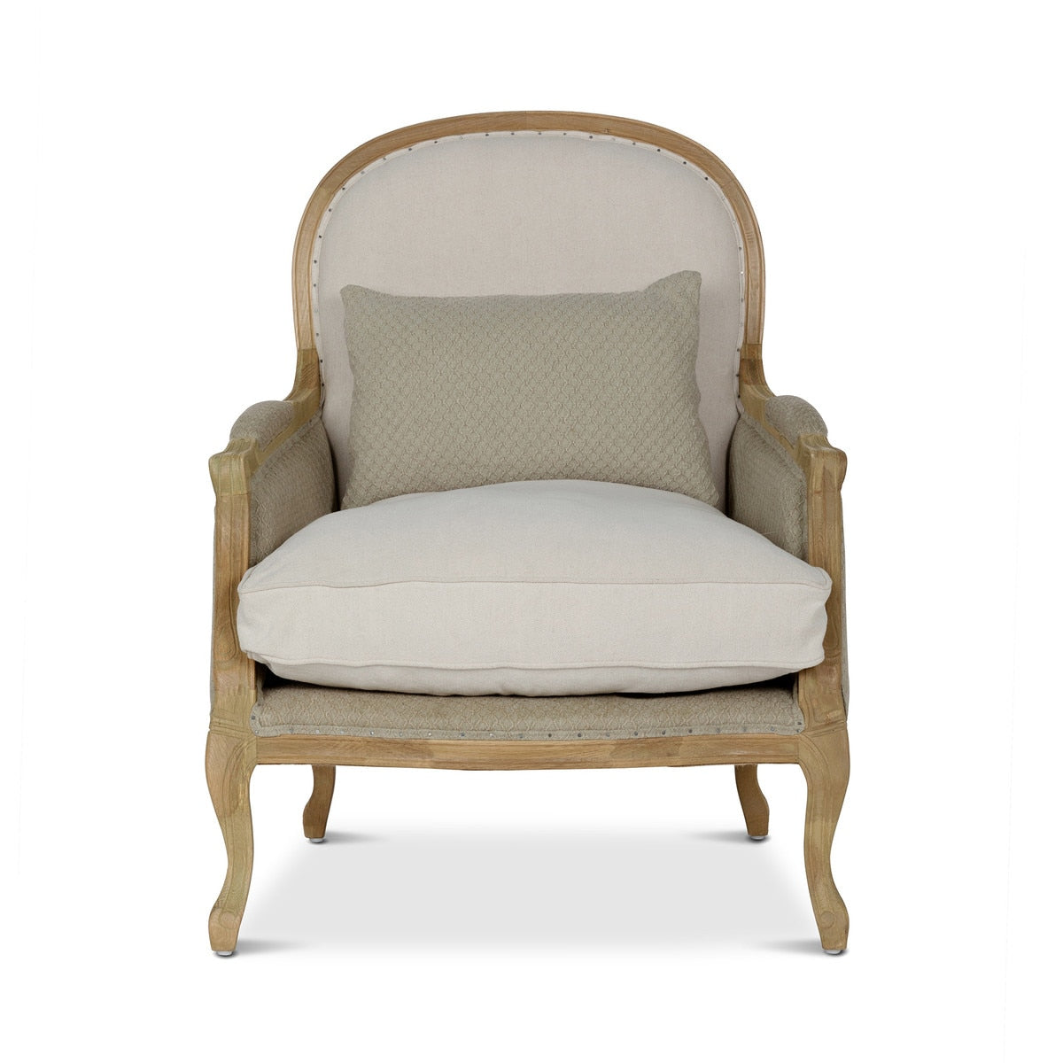 Upholstered Salon Chair | Luxurious Accent Seating for Living Spaces