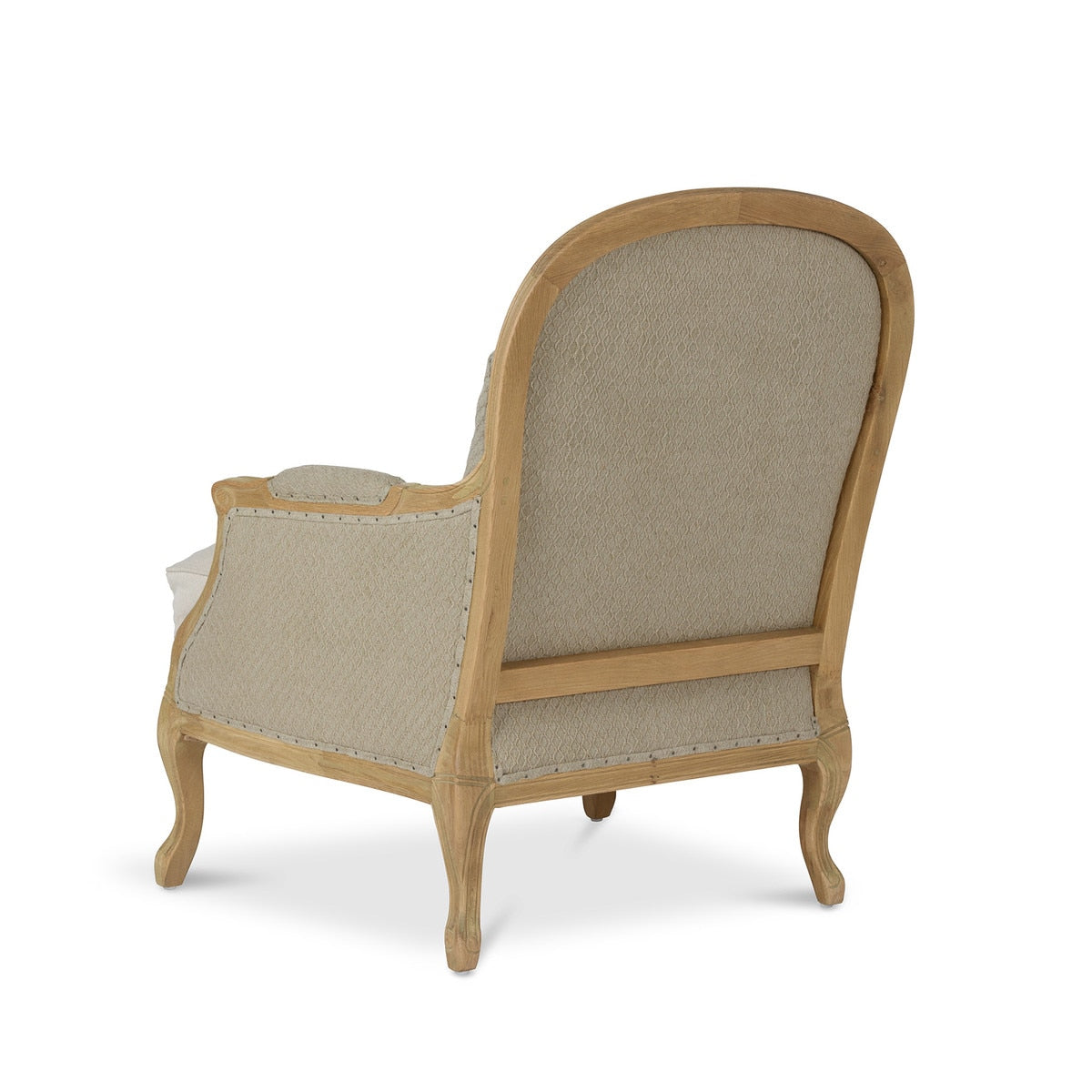 Upholstered Salon Chair | Luxurious Accent Seating for Living Spaces