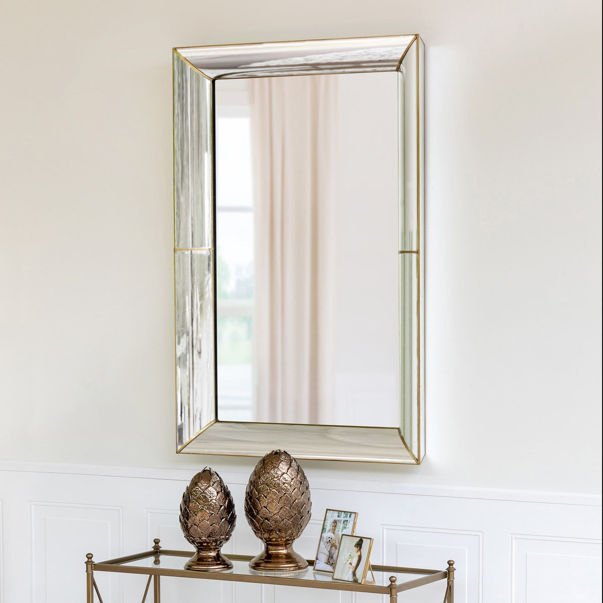 Adler Wall Mirror | Large Decorative Accent for Modern Interiors