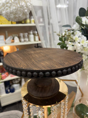 Distressed Rustic Cake Stand