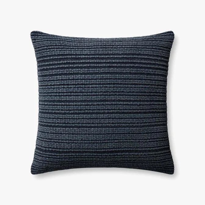 Irene Navy Pillow 22X22