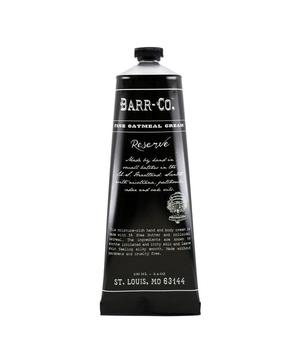 Reserve Hand & Body Cream - Barr-Co.