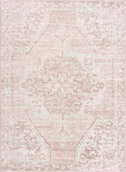 Snead Pink Floral Rug