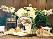 Hydrangea, Dahlia & Rose Wedding Arrangement - Small