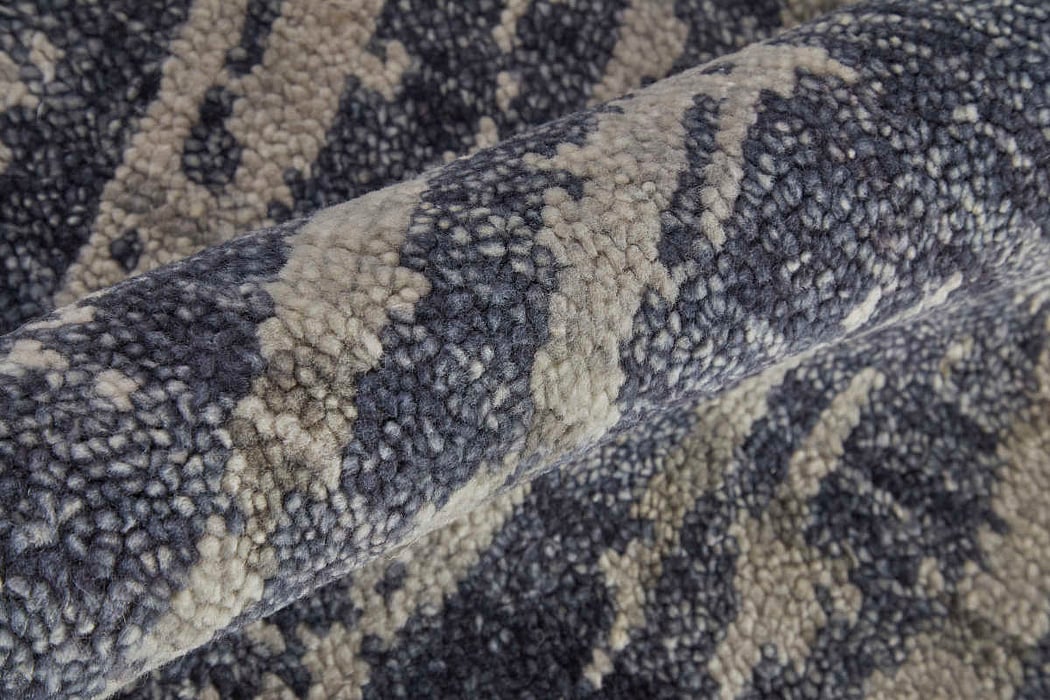 Altmar Collection By Feizy | T6035 Navy/Beige