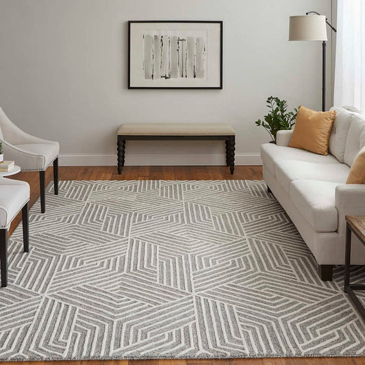 Lytton Collection By FEIZY | T8010 Gray/Cream