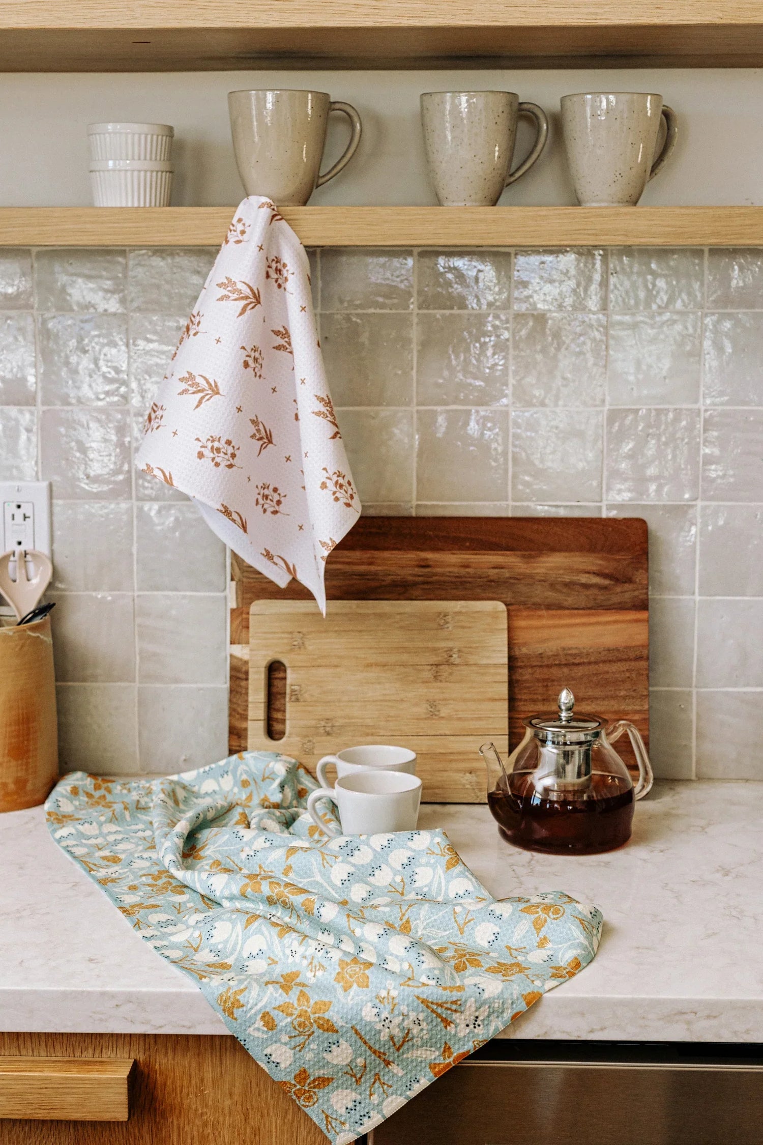 Moths, Bats, Oh My! Geometry Tea Towel