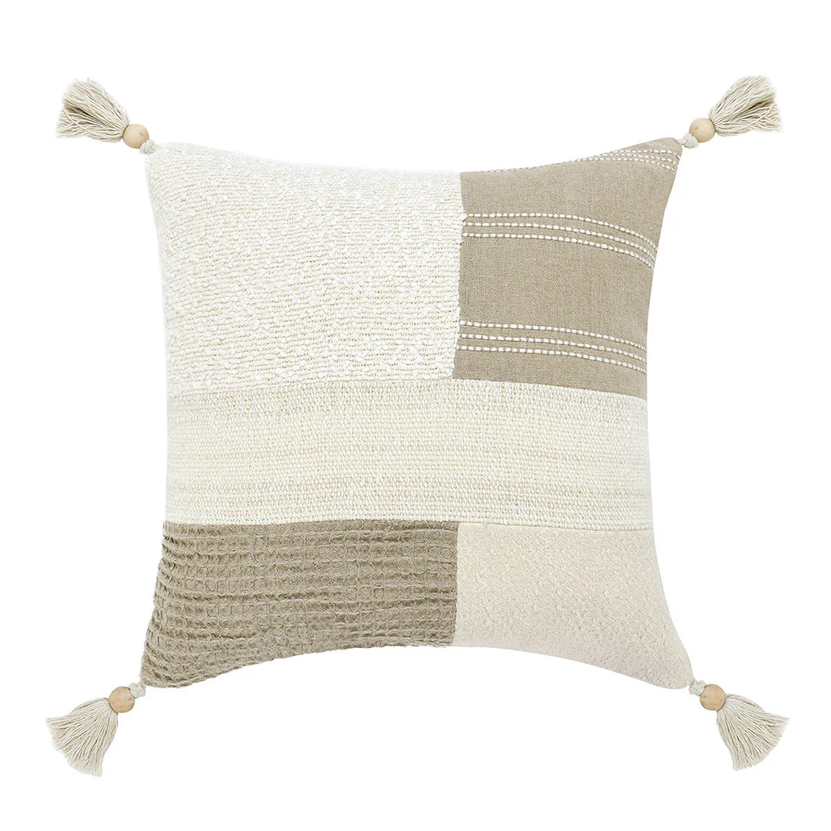 ST Yasa Natural/Ivory Pillow 22x22