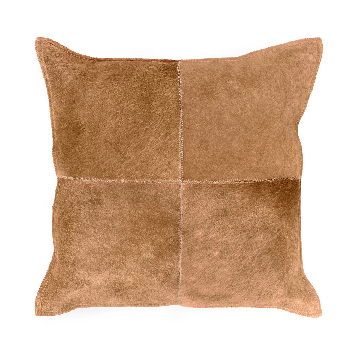 SLD Hide Honey Tan Pillow 20x20