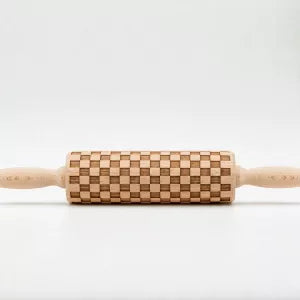 Baking Gift Set, Wooden Rolling Pins for Cookies + 2 Cookie Cutters