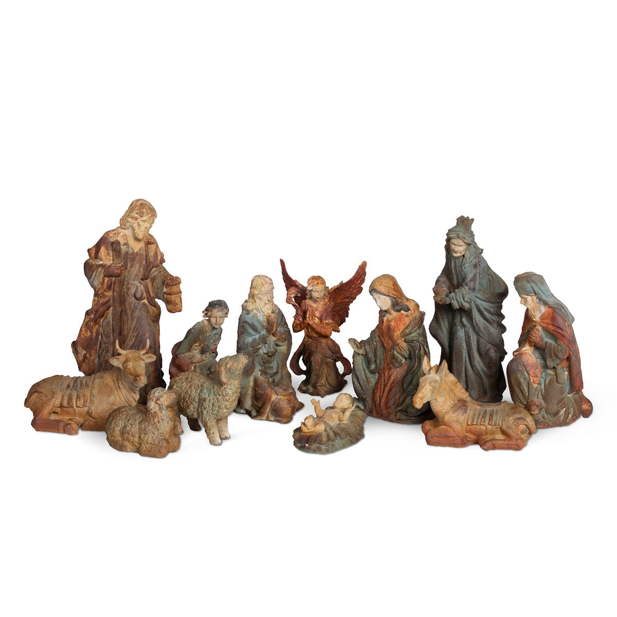 Classic Nativity Set of 12 | Elegant Christmas Décor – Park Hill Collection