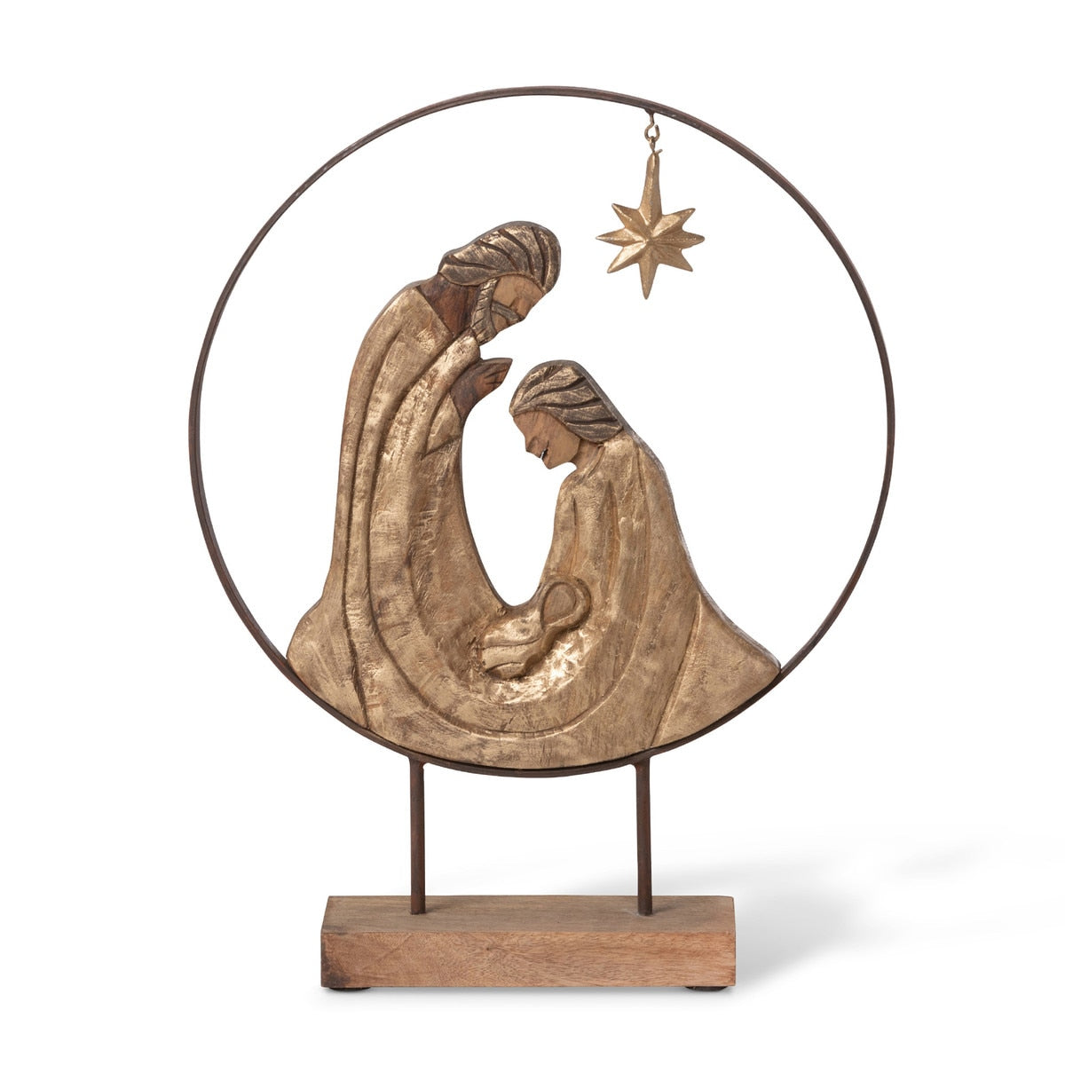 Star of Bethlehem Holy Family | Rustic Nativity Décor – Park Hill Collection