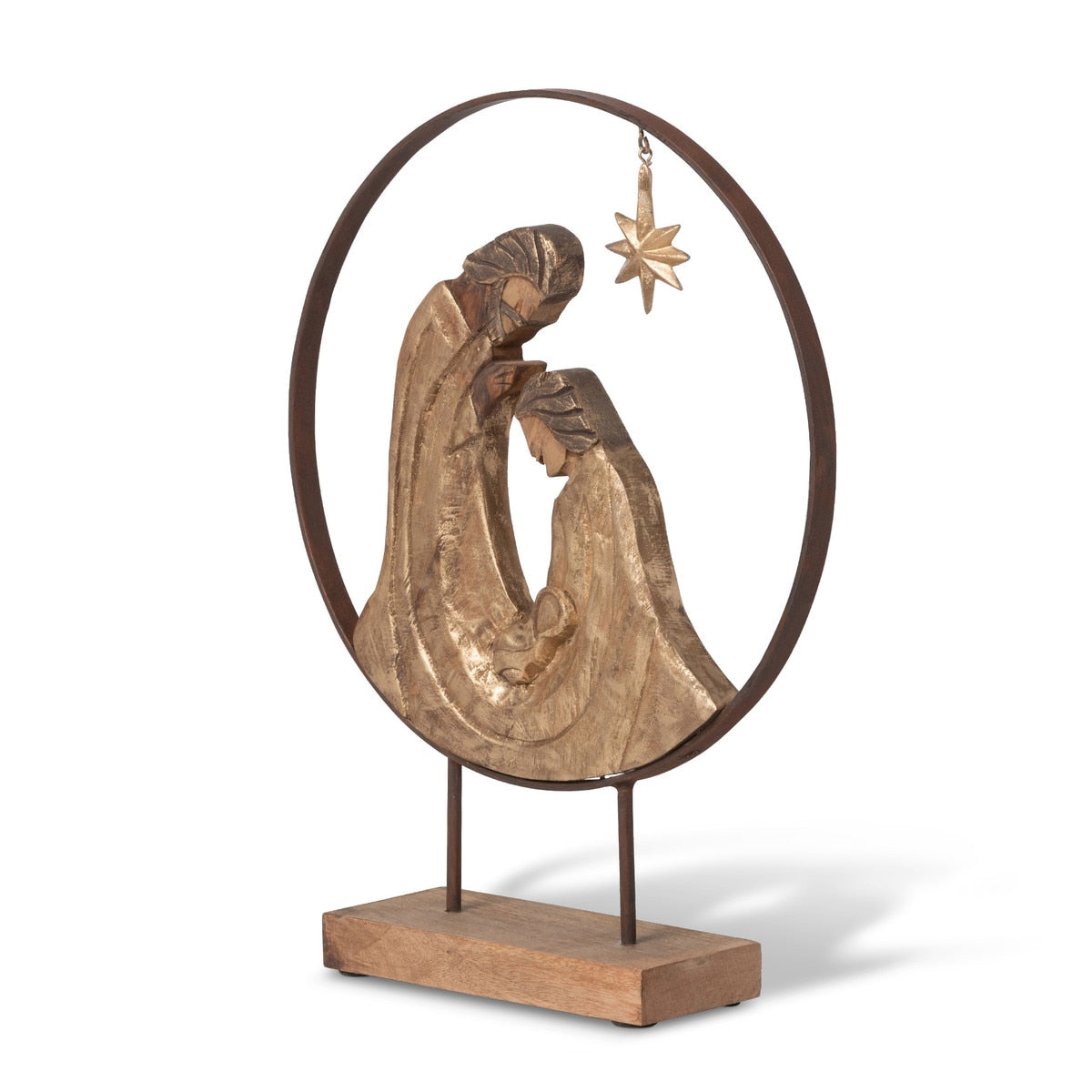 Star of Bethlehem Holy Family | Rustic Nativity Décor – Park Hill Collection