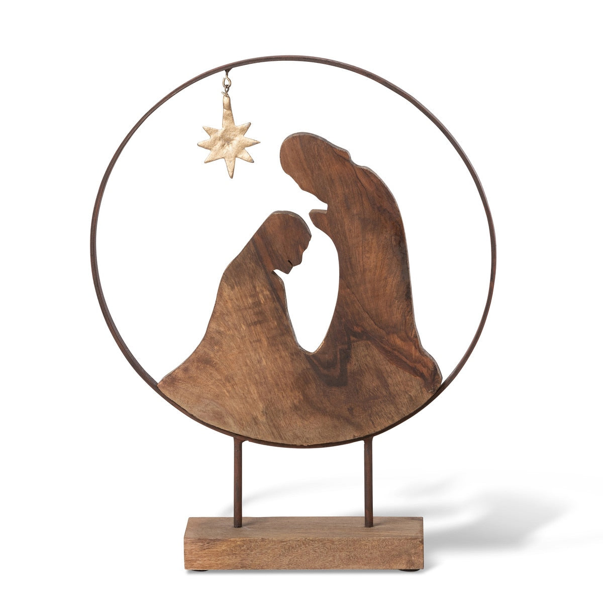 Star of Bethlehem Holy Family | Rustic Nativity Décor – Park Hill Collection