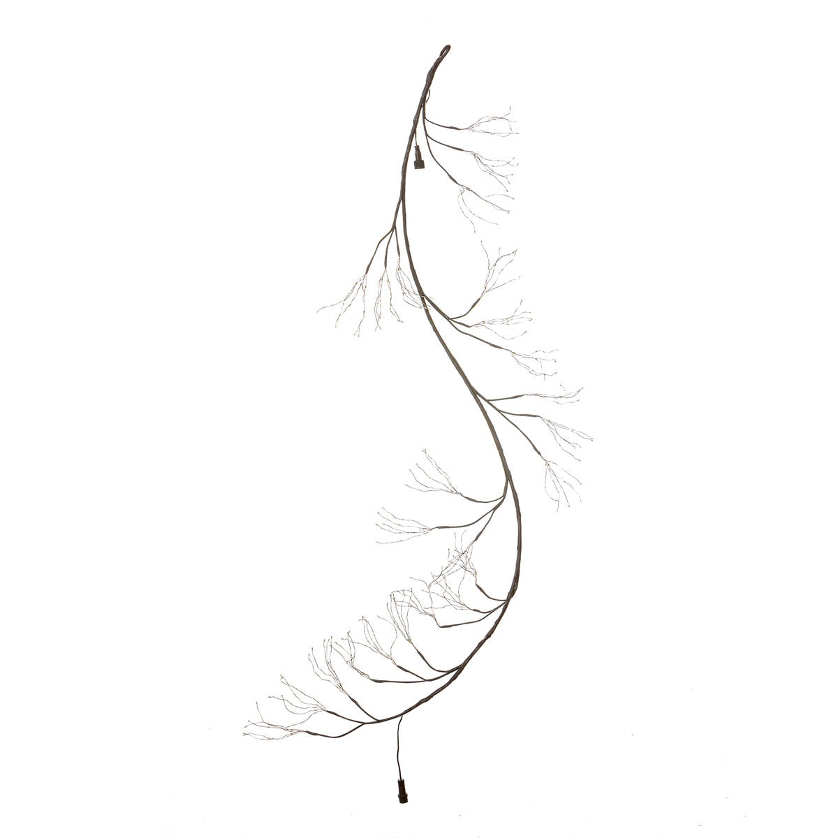 Winter LED Connectable Lighted Garland | Elegant Holiday Garland