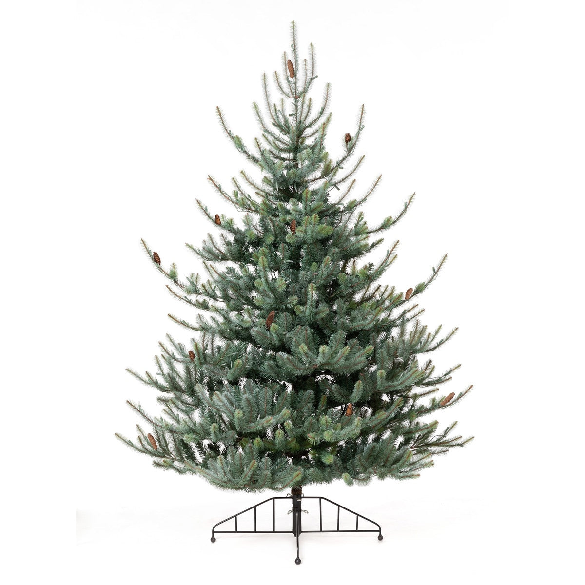 Park Hill Blue Spruce Half Tree | Space-Saving Holiday Tree with Lights