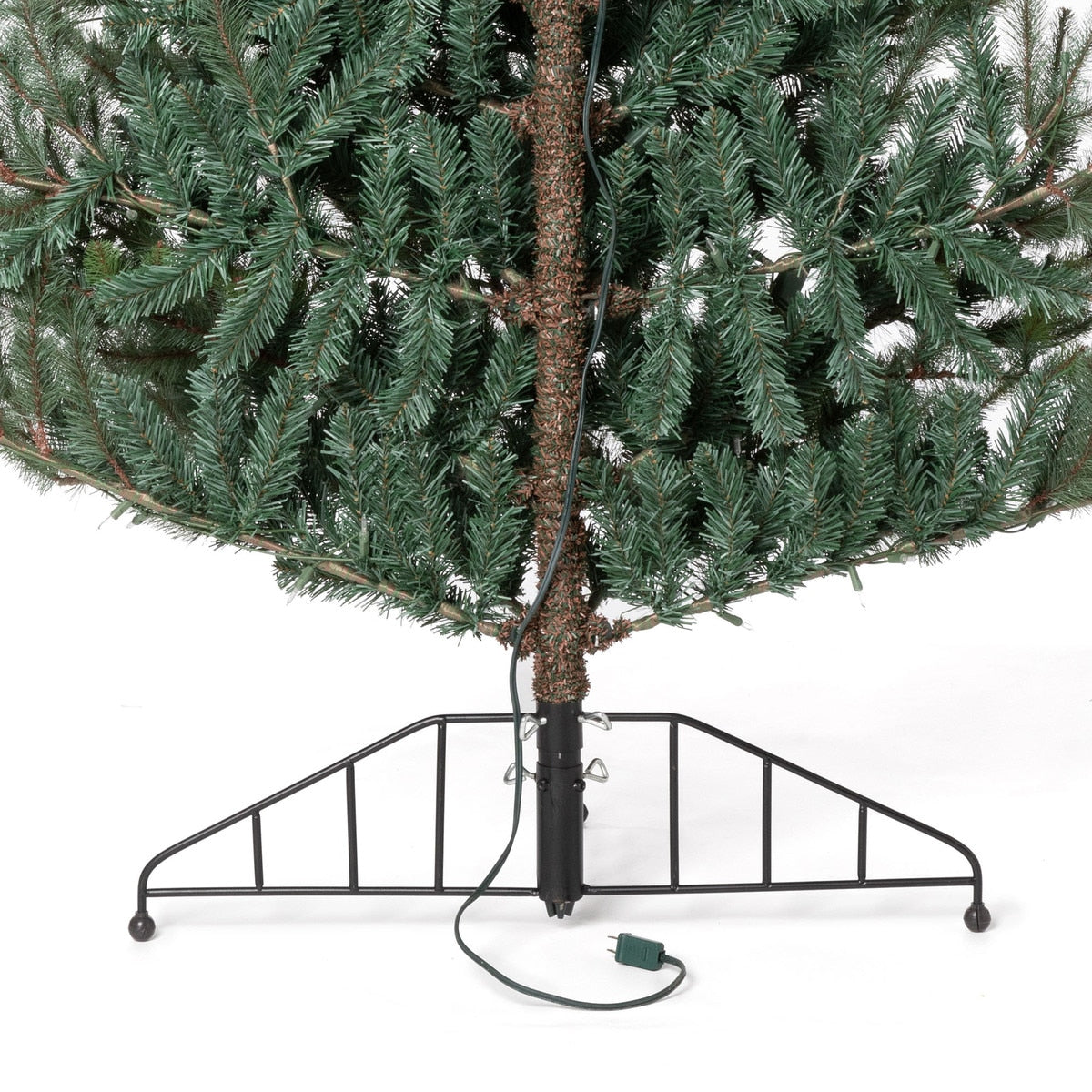 Park Hill Blue Spruce Half Tree | Space-Saving Holiday Tree with Lights