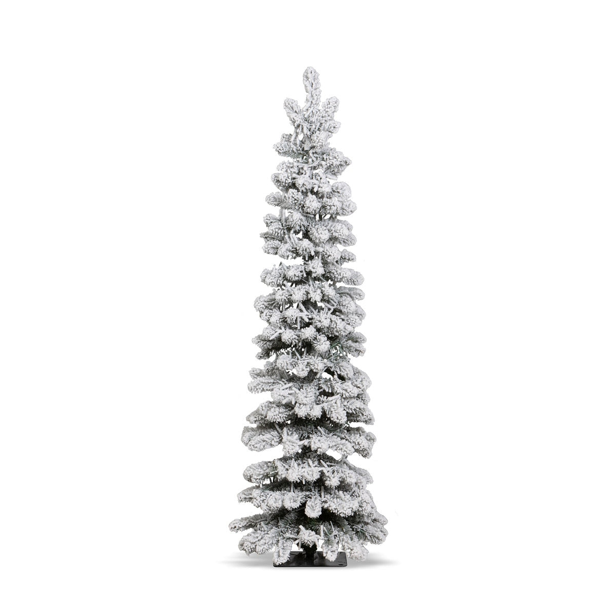 Snowy Alpine Tree 4.5 Ft | Small Snow-Dusted Holiday Tree