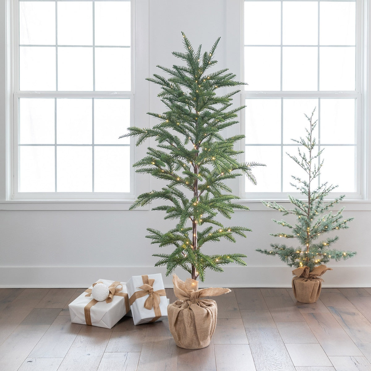 Noble Fir Tree with Micro Lights 60” | Elegant Holiday Décor