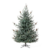 7.5' Blue Spruce LED Tree | Clear & Multi-Option Lights – Holiday Décor