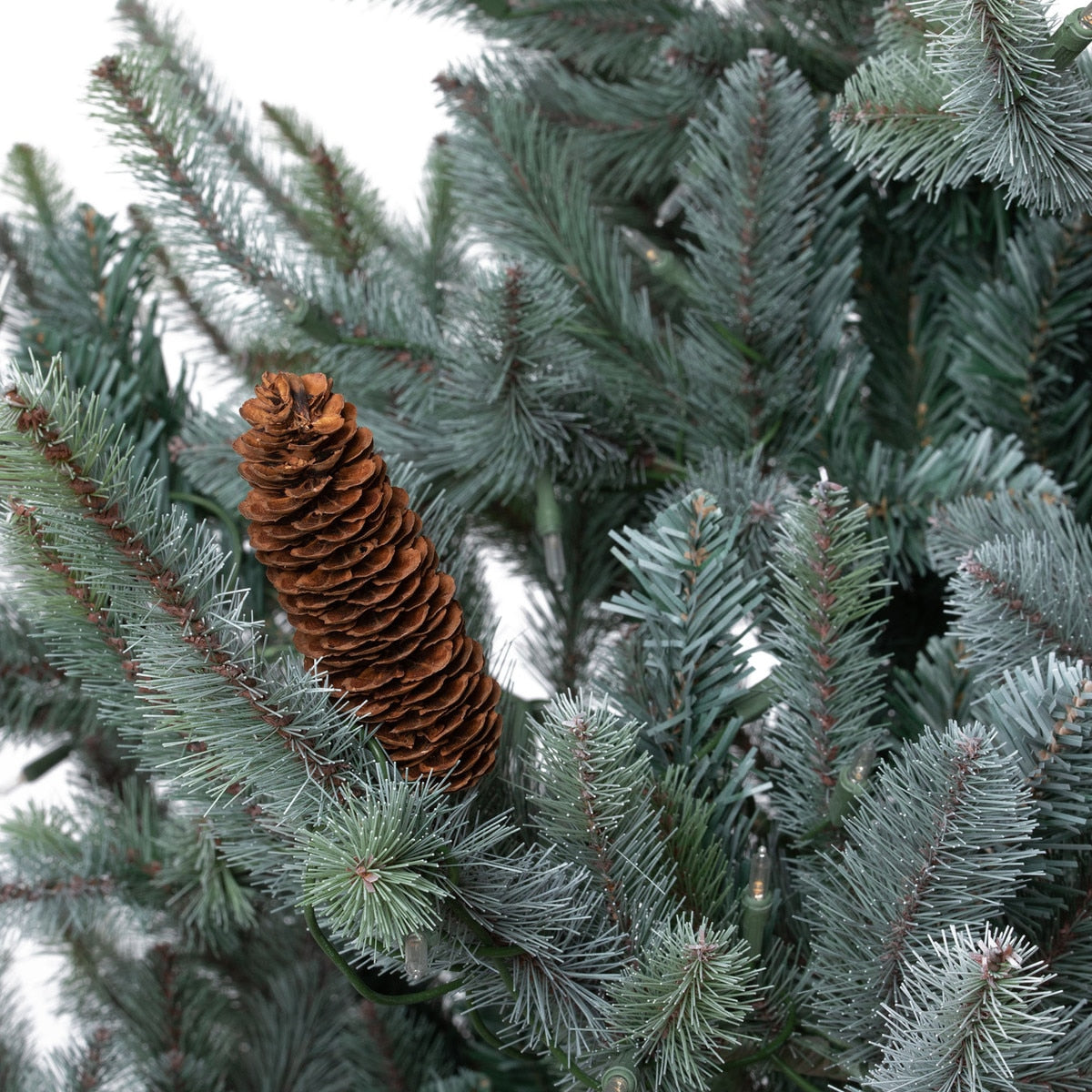 7.5' Blue Spruce LED Tree | Clear & Multi-Option Lights – Holiday Décor