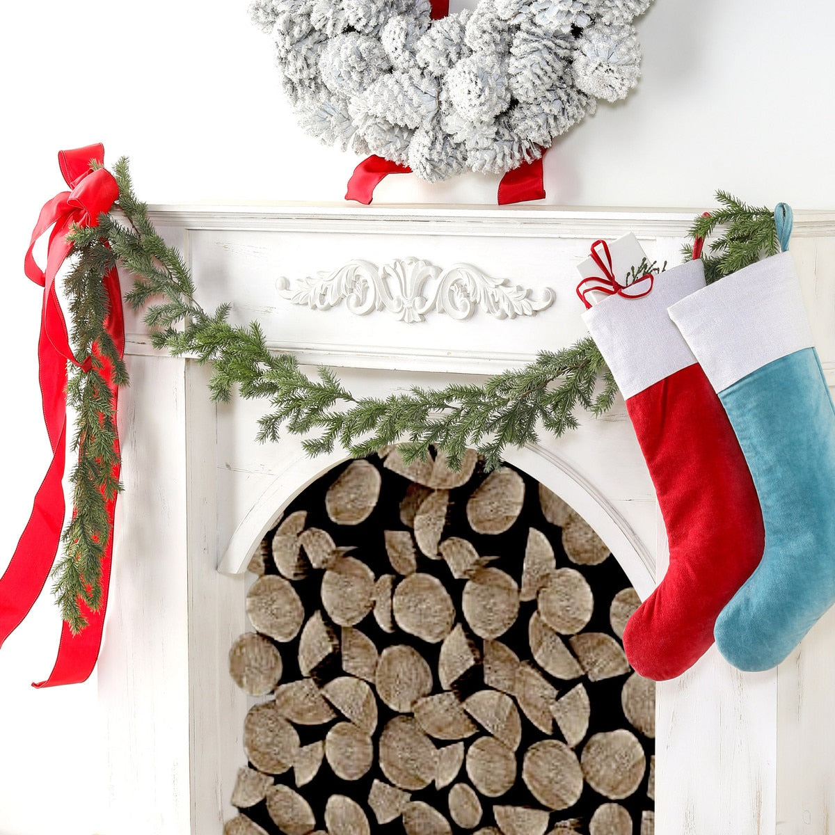 Douglas Fir Garland | Lifelike Rustic Holiday Garland