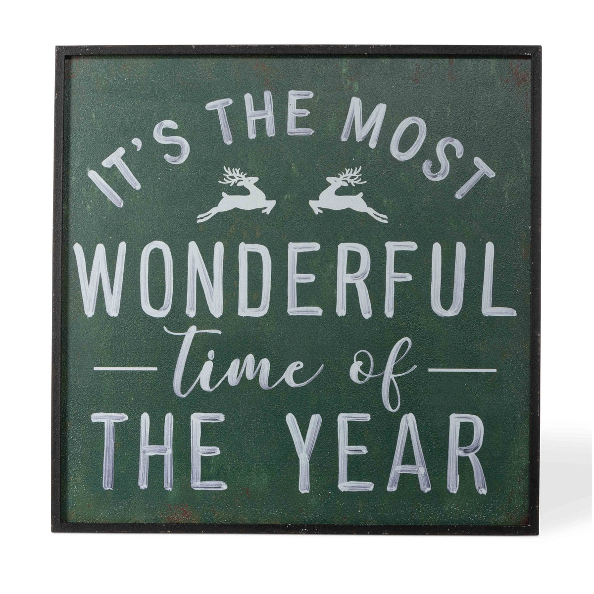 Wonderful Iron Plaque | Vintage Holiday Wall Décor – Park Hill Collection