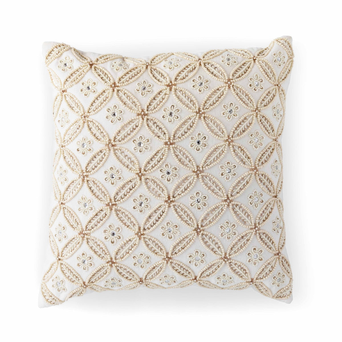 Petite Fleur Velvet Pillow | Elegant Decorative Accent – Park Hill Collection