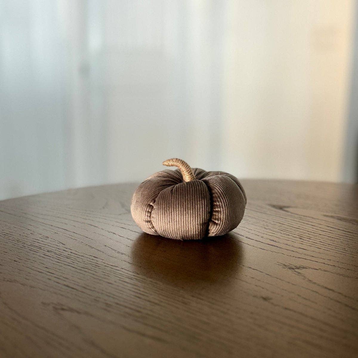 Md Gray Corduroy Pumpkin