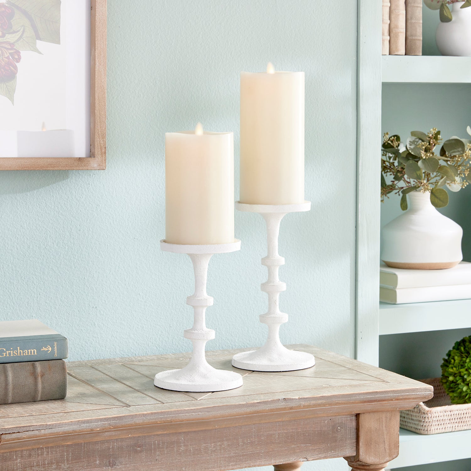 Abacus Petite Candle Stands St/2