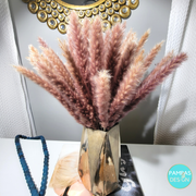 Pampas Grass Brown 30 Stems: 30 Stems / Natural Brown