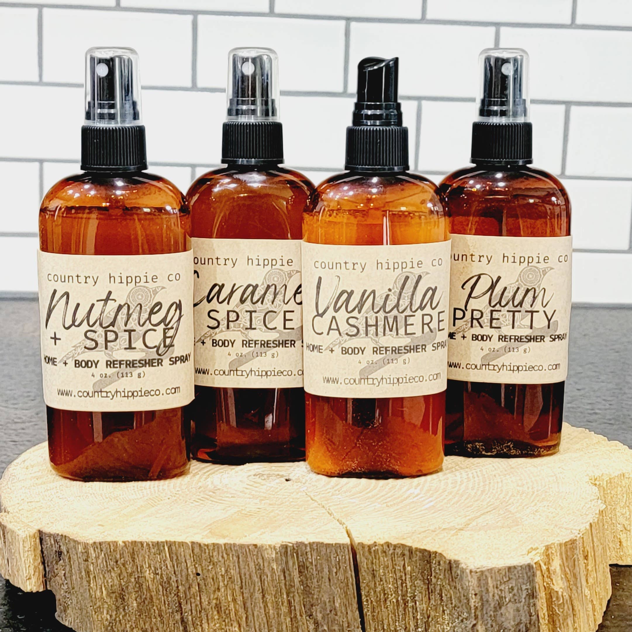 Seasonal Home + Body Refresher Spray 4oz.: Pumpkin Spice + Everything Nice