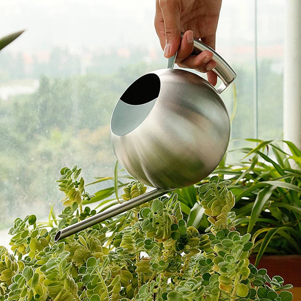 Minimalist Plant Watering Can: Gold