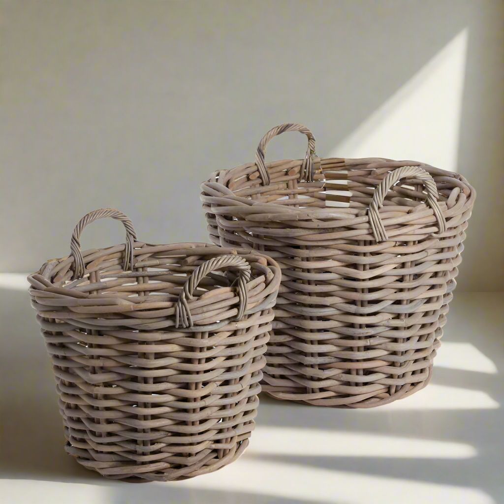 Normandy Tree Baskets, Set Of 2