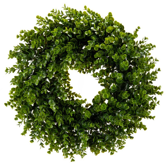 Forest Eucalyptus Wreath Dark Green - 20"
